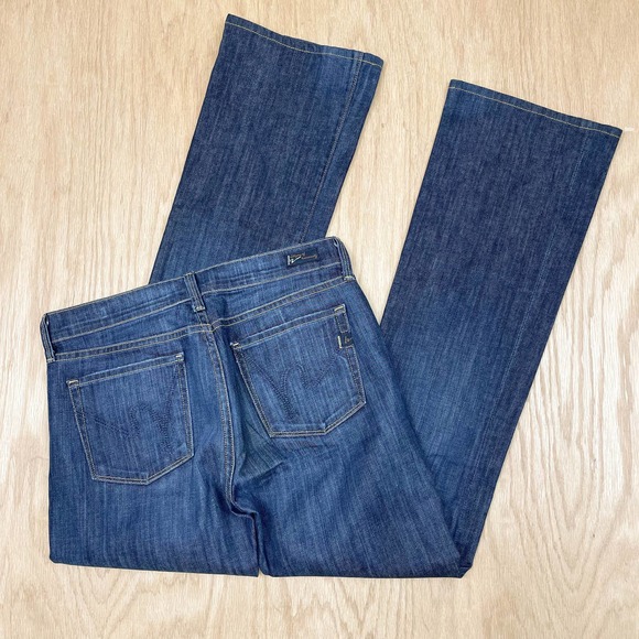 Womens COH Citizens of Humanity Amber Wide Leg High Rise Bootcut Jeans 27 - Picture 7 of 8